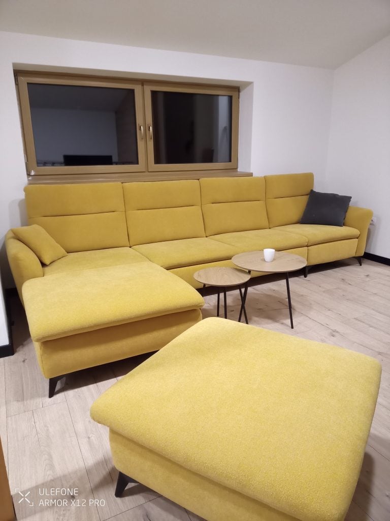 Sedačka Bastia s taburetom